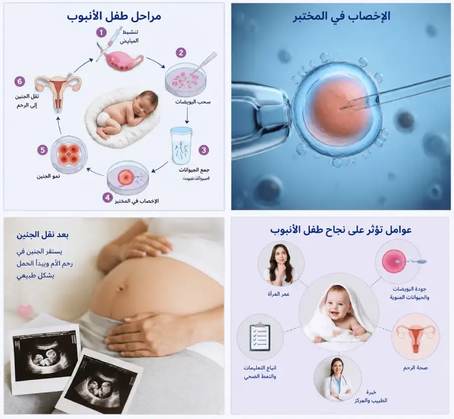 طفل الأنبوب (الإخصاب خارج الرحم) – ما هو وكيف يتم؟ طفل الأنبوب (الإخصاب خارج الرحم) – ما هو وكيف يتم؟